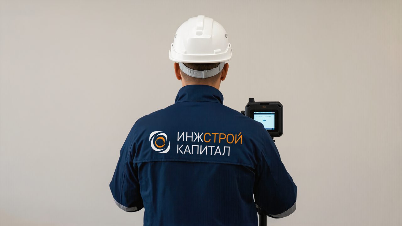 Замер параметров микроклимата метеометром на штативе
