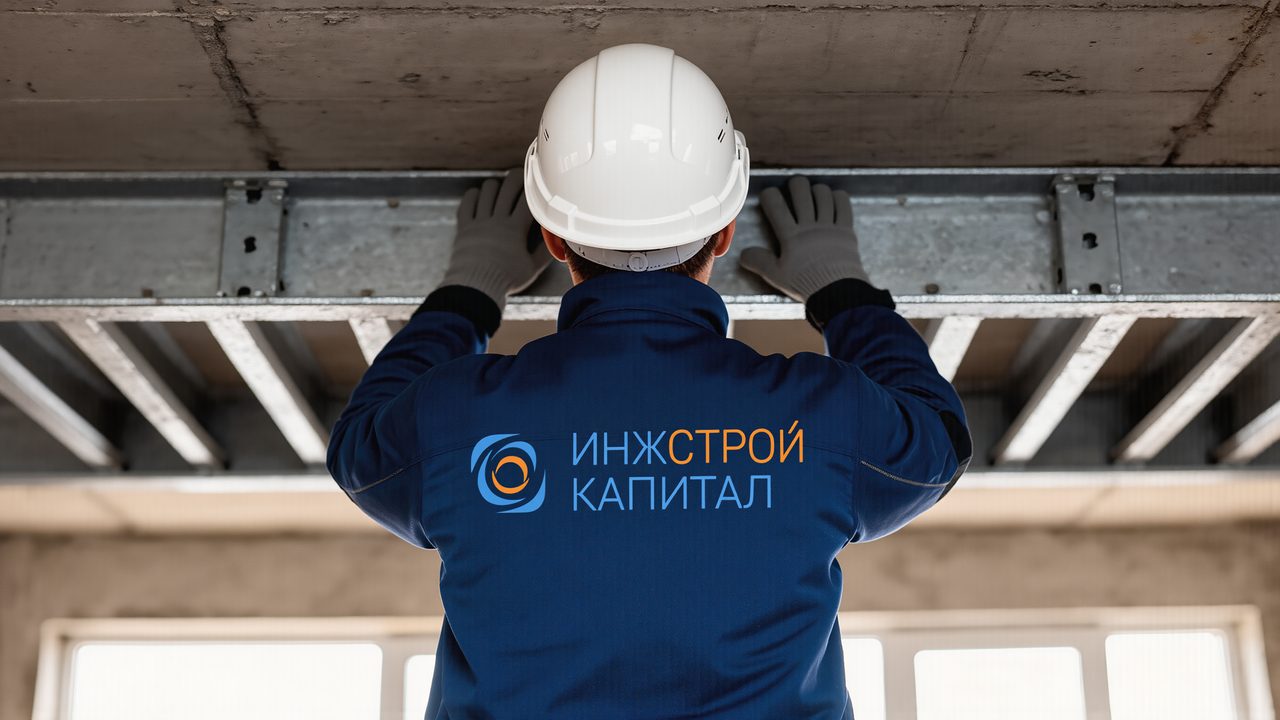 Монтаж стальной балки усиления под железобетонным перекрытием